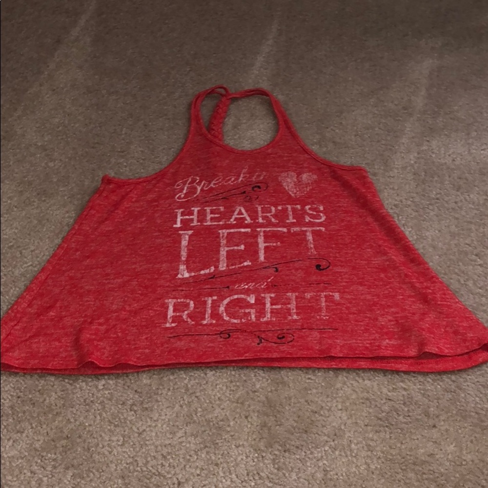 Braided back Graphic tank from Aeropostale